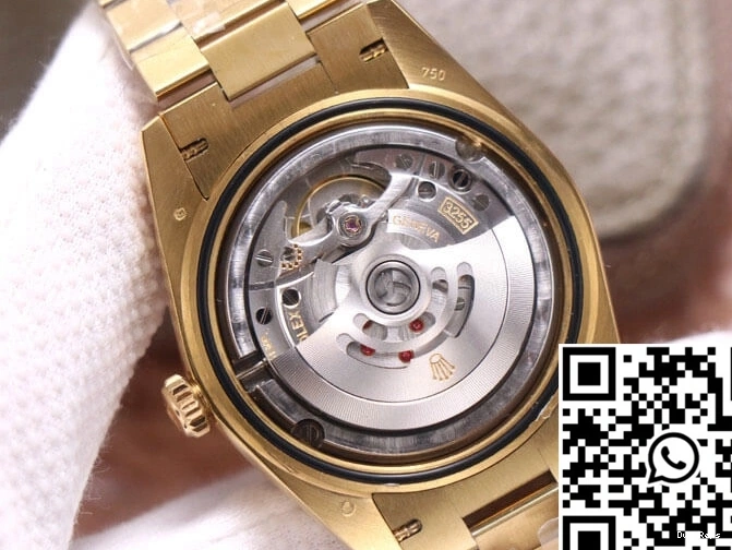 Day-Date EW Gold Dial Rolex M228348RBR-0001 Yellow Black Factory 0114